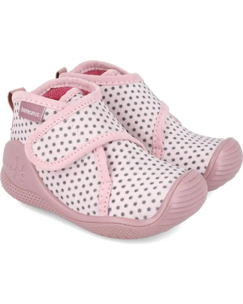Bebé BIOMECANICS  de Niña PANTUFLAS PARA NINA 241157 TOPOS  ROSA