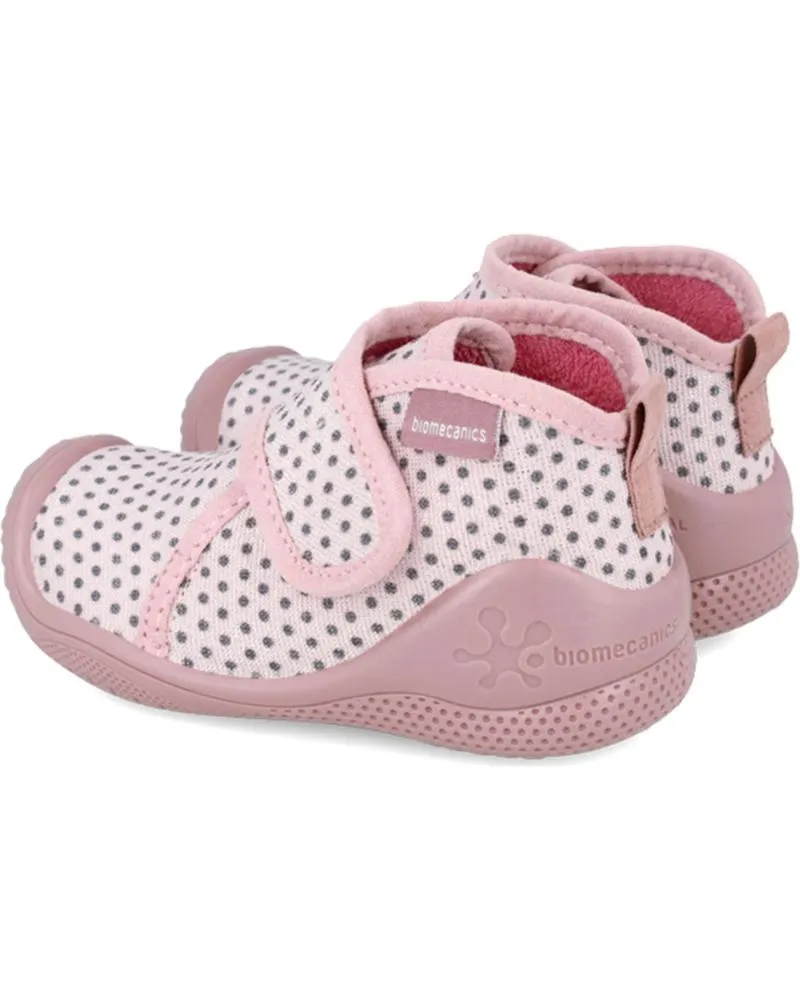 Bebé BIOMECANICS  de Niña PANTUFLAS PARA NINA 241157 TOPOS  ROSA