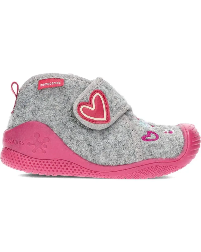 Bebé de Niña BIOMECANICS PANTUFLAS PARA NINA DE 241151 FIELTRO GRIS