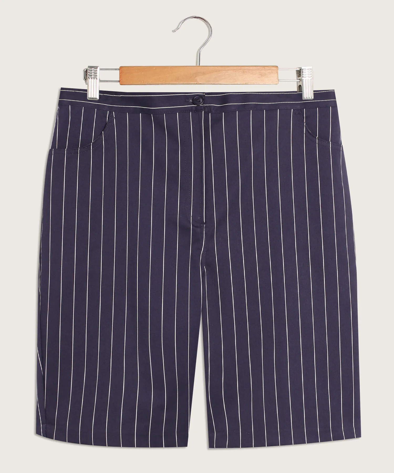 BERMUDA ESTAMPADA RAYAS