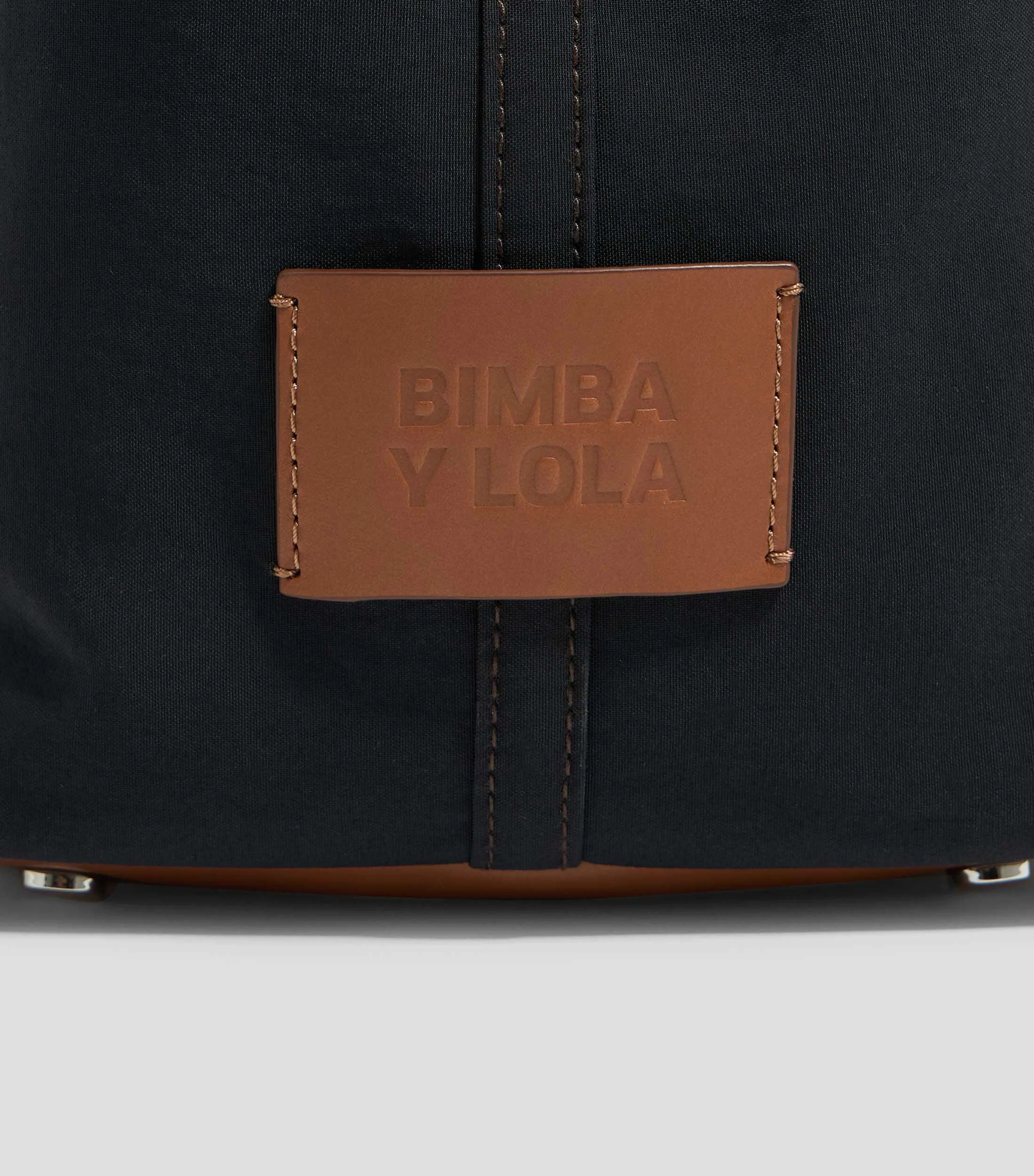 Bimba y Lola Bolso Tote Antracita Chihuahua con logo Mujer