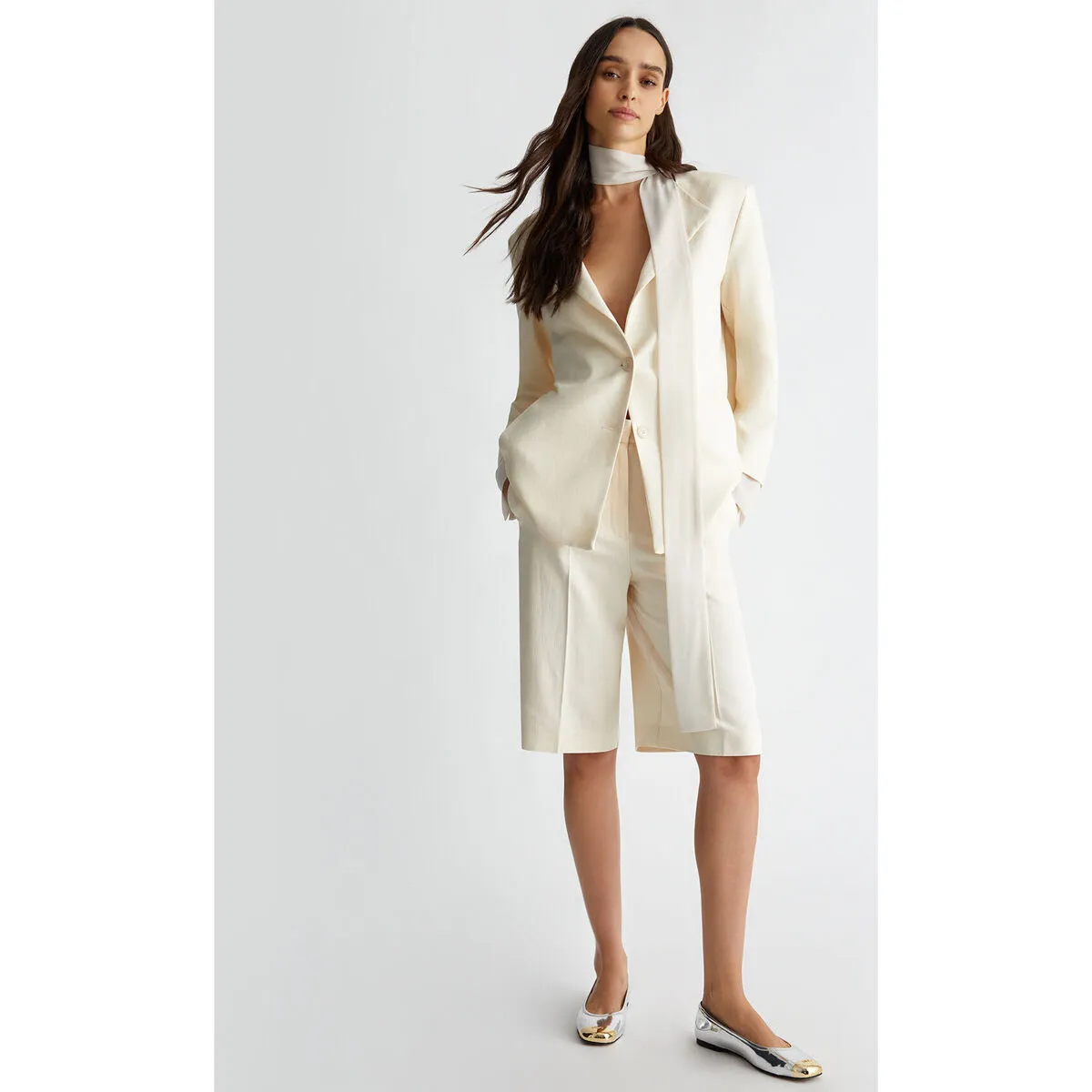 Blazer con fular