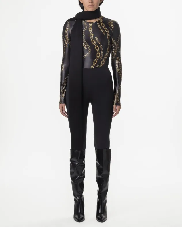 Body Versace Jeans Couture 77HAM2A1 Negro