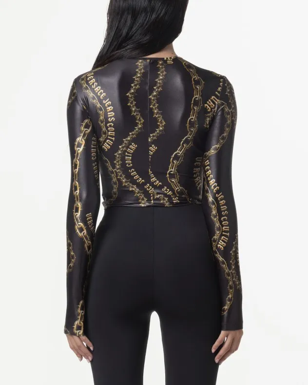 Body Versace Jeans Couture 77HAM2A1 Negro