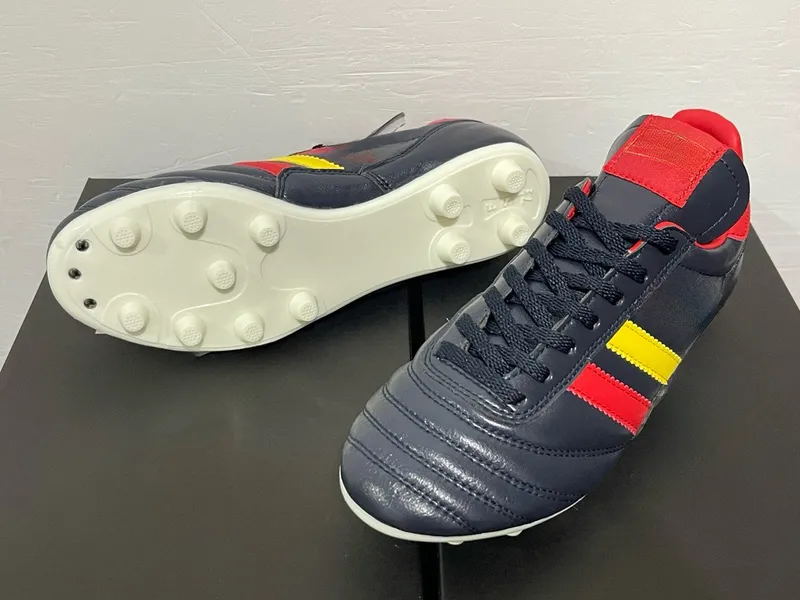 Bolsa de regalo Niños Botas Fútbol Fútbol Juvenil niña de cuero zapatos de fútbol de cuero