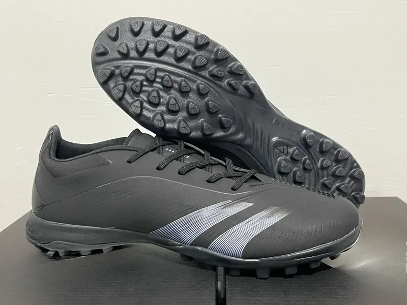 Bolsa de regalo Niños Botas Fútbol Fútbol Juvenil niña de cuero zapatos de fútbol de cuero