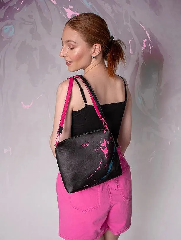 BOLSA VUCH COALIE MARBLE  BLACK  WOMEN´S