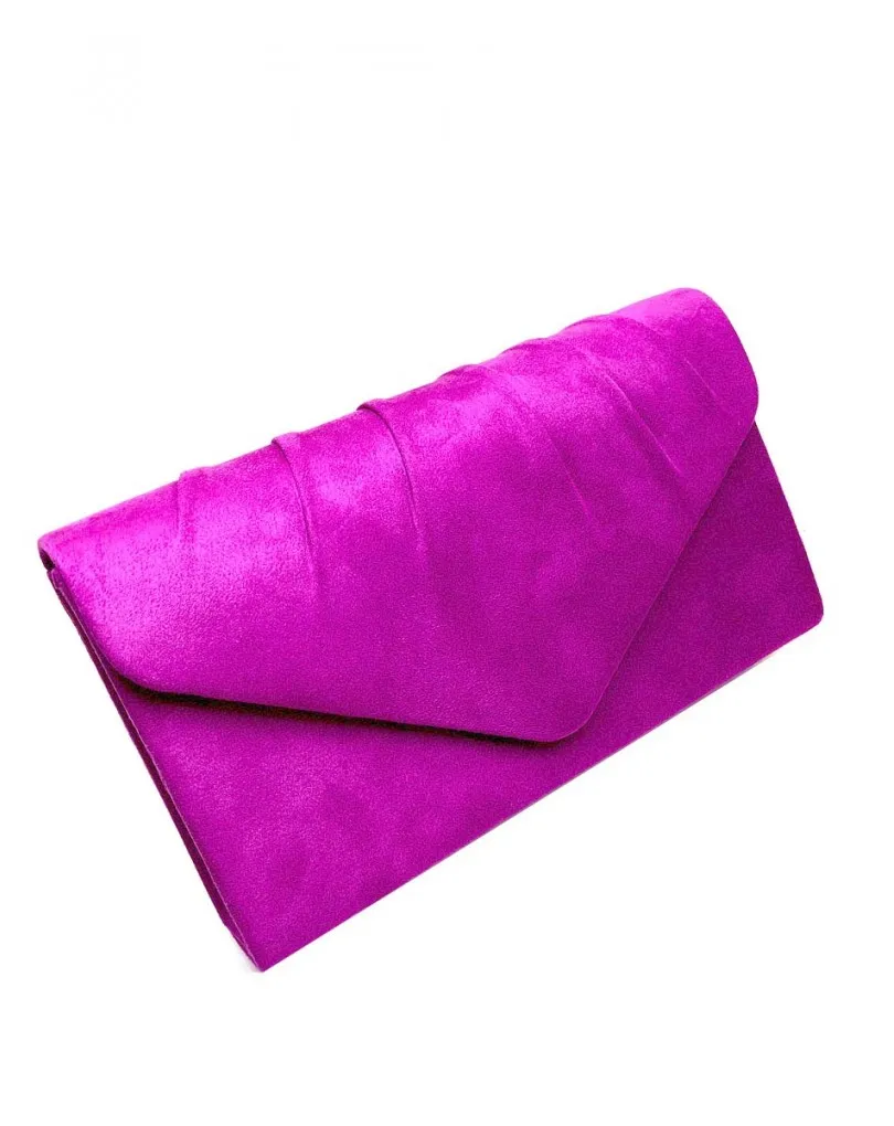 BOLSOS DE FIESTA BUGAMBILIAS TIPO CARTERA SOLAPA PLIEGUE
