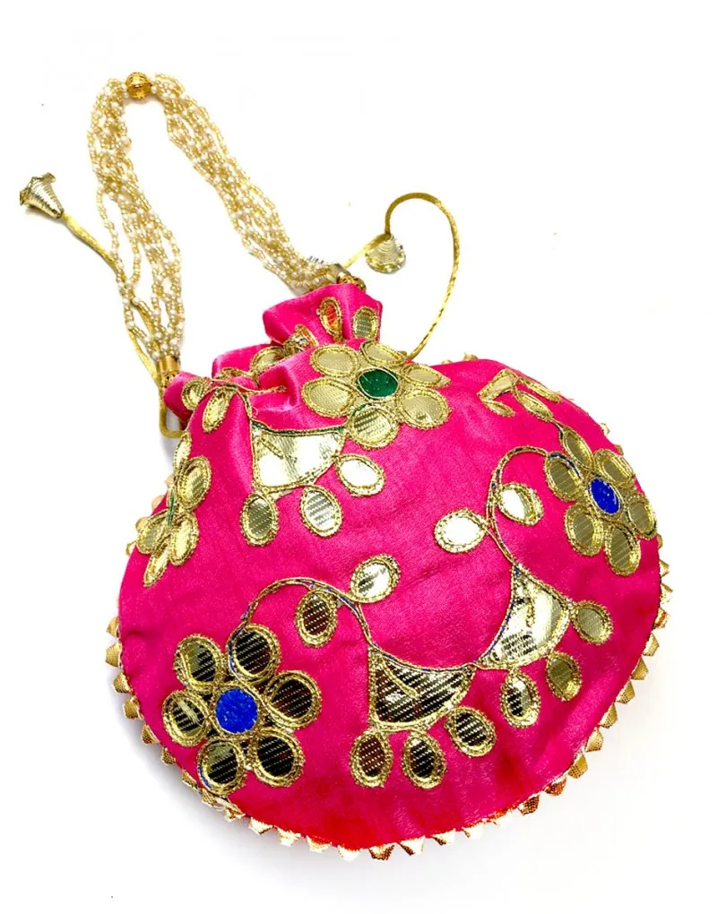 BOLSOS DE FIESTA PRECIOSA LIMOSNERA EN TONOS FUCSIAS