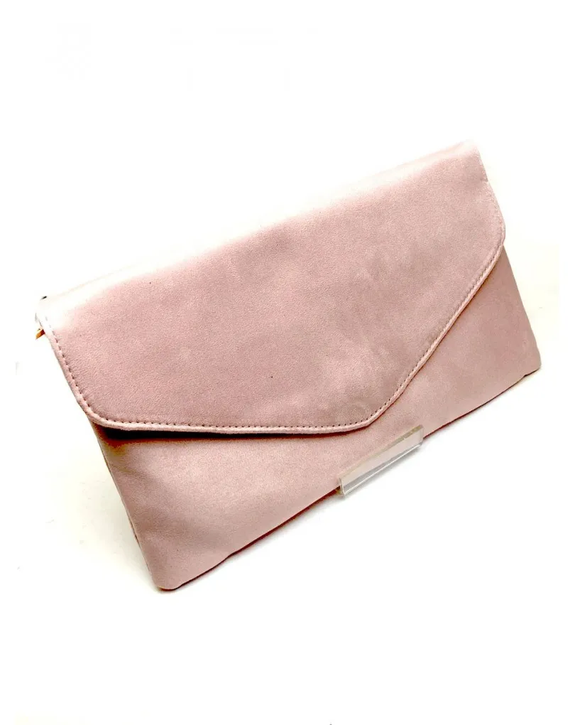 BOLSOS DE FIESTA ROSA CLARO CARTERAS DE MANO