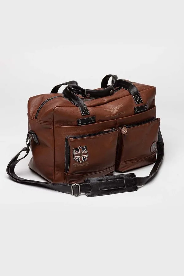 Bolsos Hombre Royal Air Force Dahl Bag Tortoise