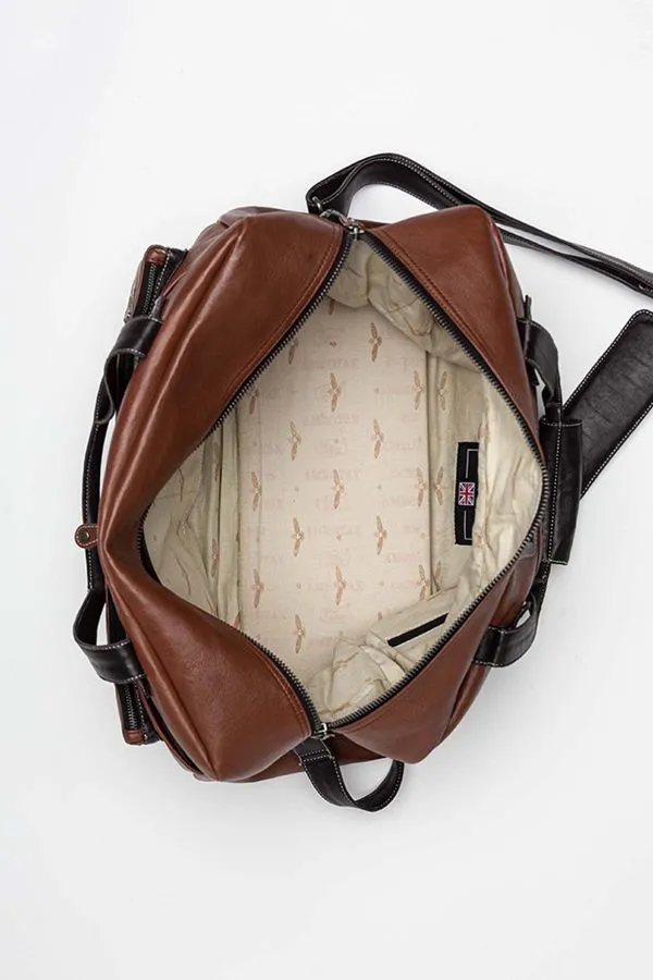 Bolsos Hombre Royal Air Force Dahl Bag Tortoise