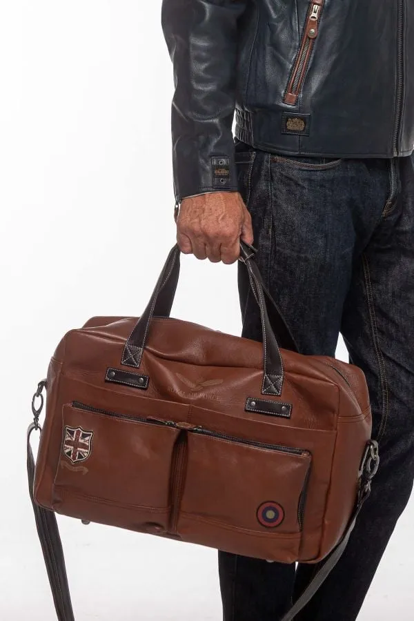 Bolsos Hombre Royal Air Force Dahl Bag Tortoise