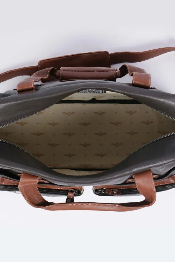 Bolsos Hombre Royal Air Force Dahl3 Dark Brown