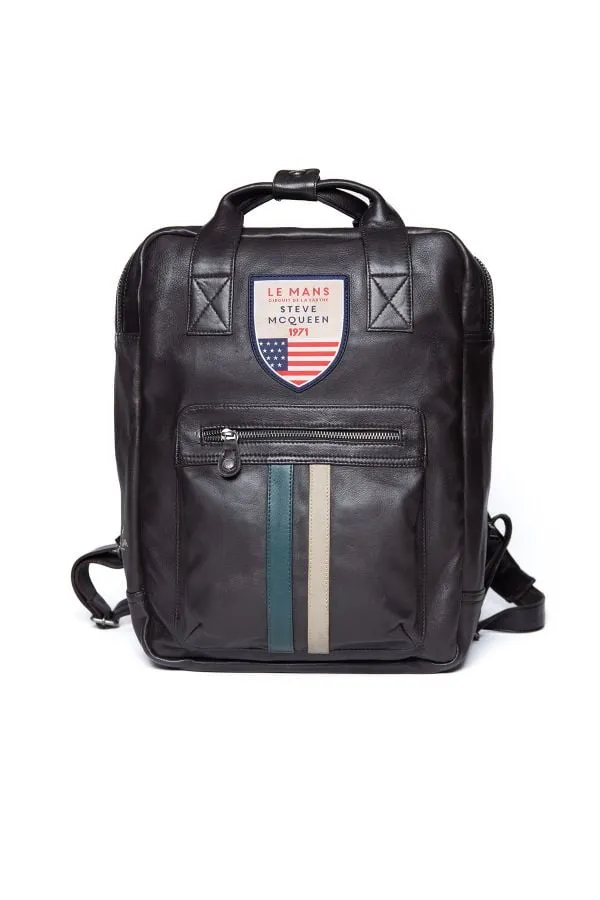 Bolsos Hombre Steve Mcqueen Matt4 Backpack Dark Brown