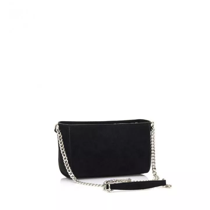 bolsos Maria Mare negro pequeño con cadena plateada