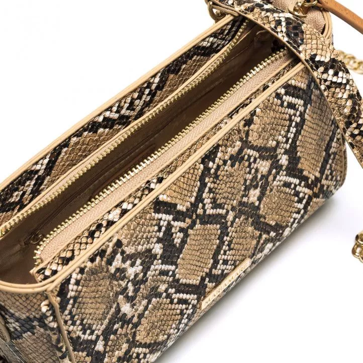 bolsos Maria Mare pequeño con estampado de serpiente