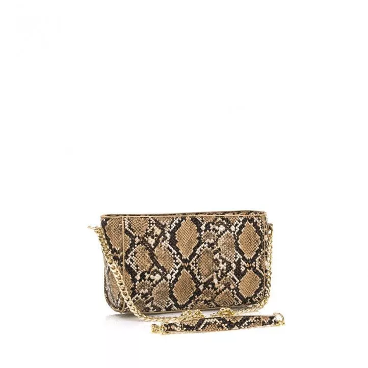 bolsos Maria Mare pequeño con estampado de serpiente