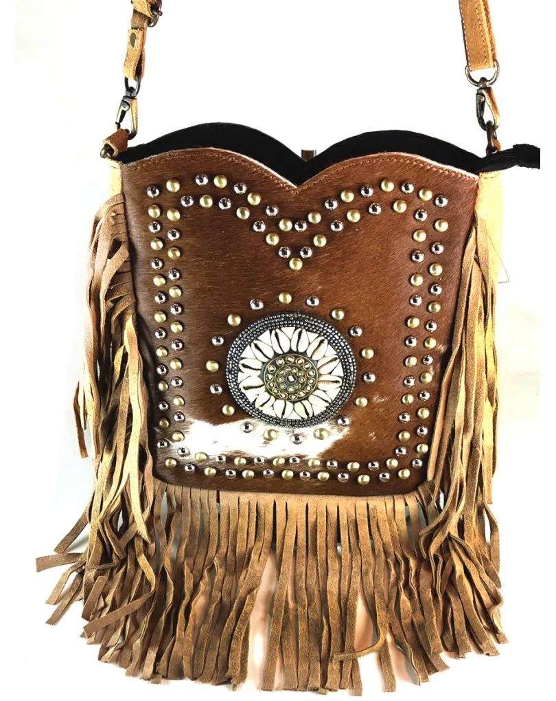 BOLSOS PIEL DE POTRO MARRONES DISEÑOS ALUCINANTES ONLINE