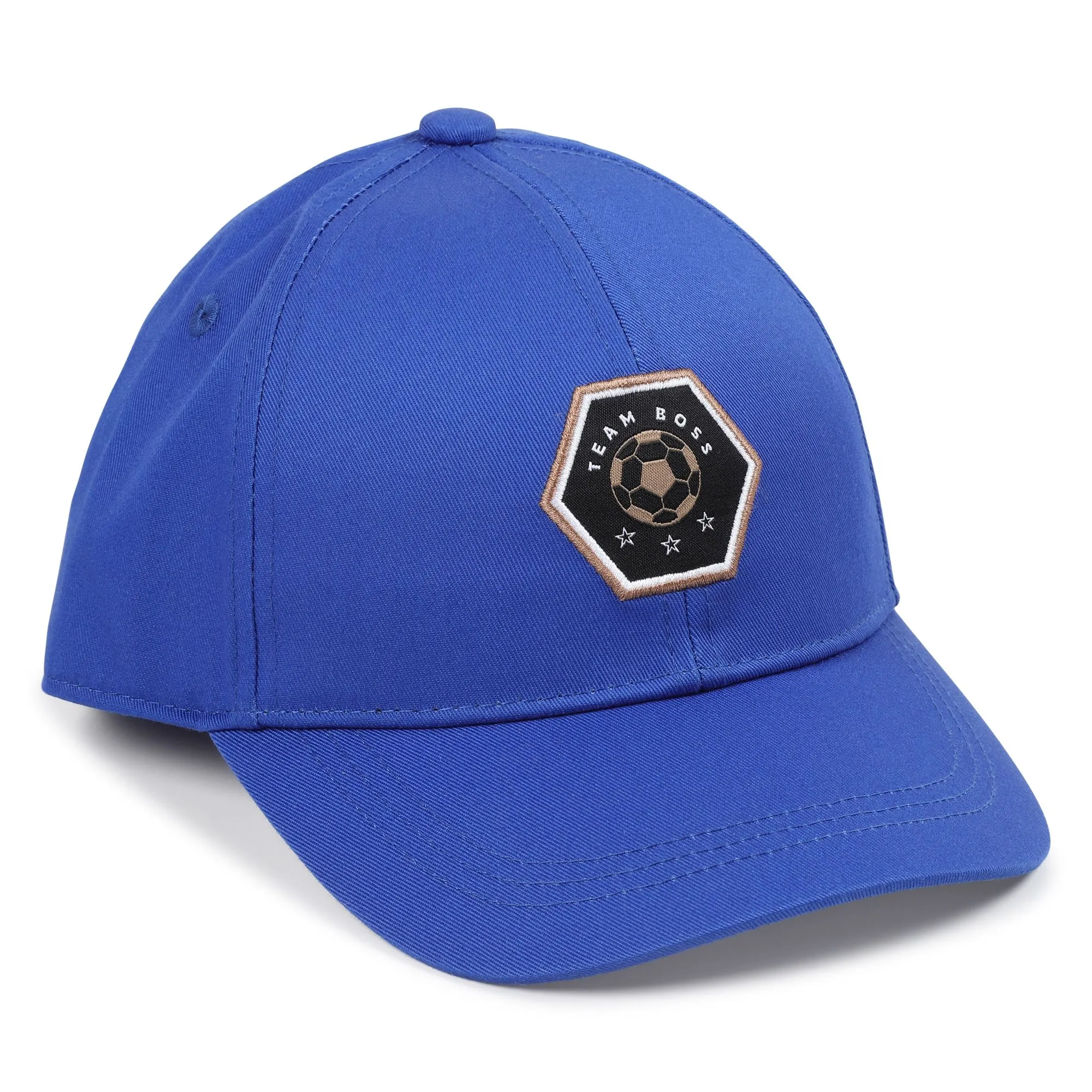 BOSS Gorra de algodón con parche