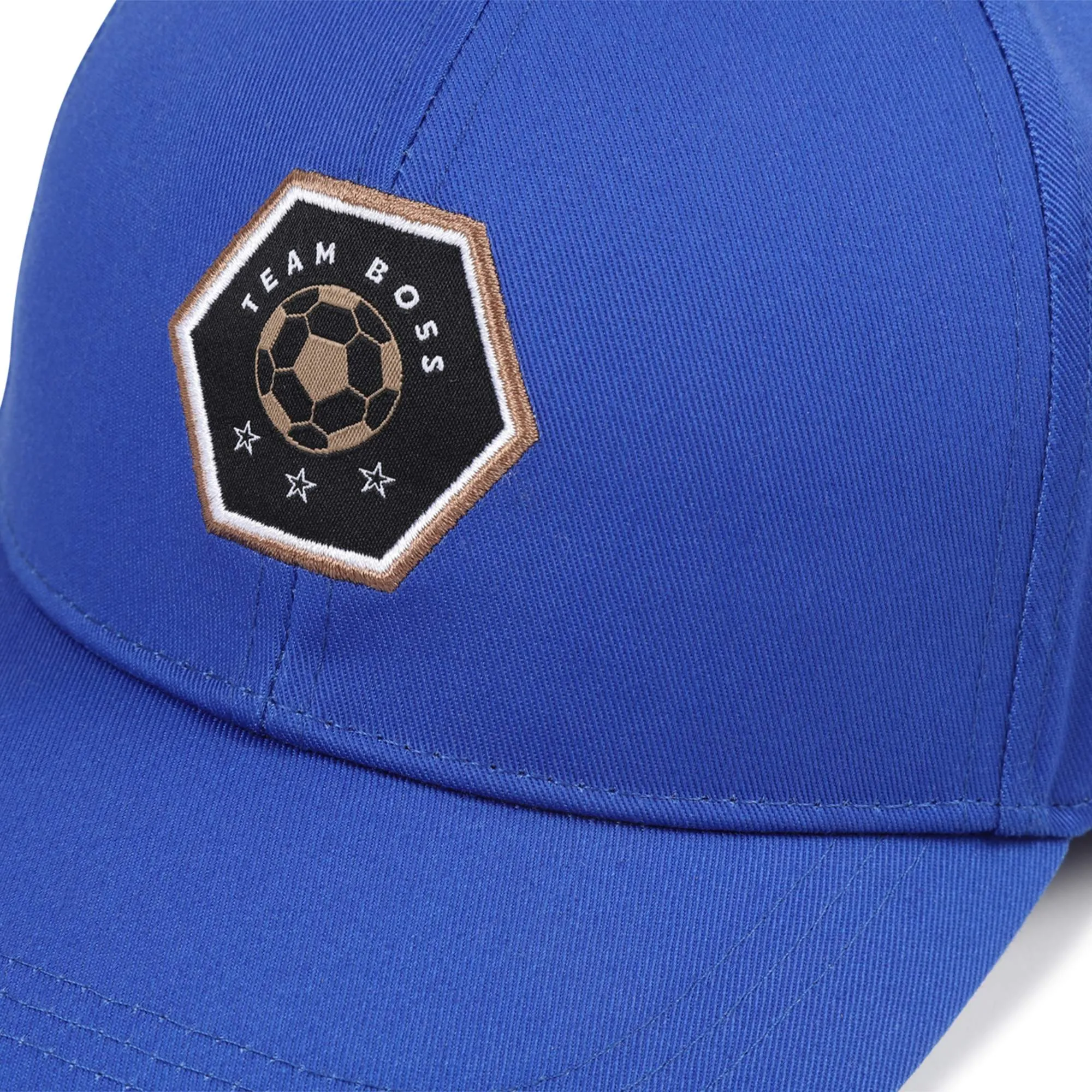 BOSS Gorra de algodón con parche