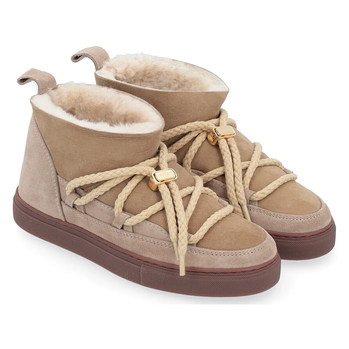 Bota  Classic Zapatilla Low en beige