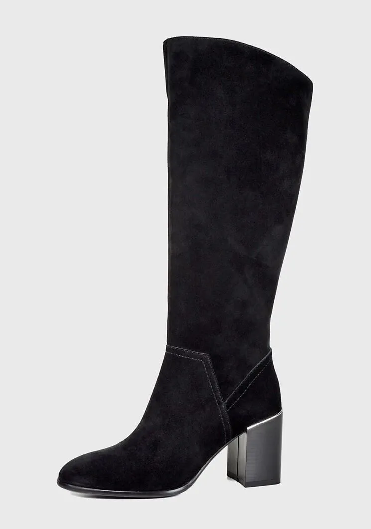 Bota Cuero Lyon Negro