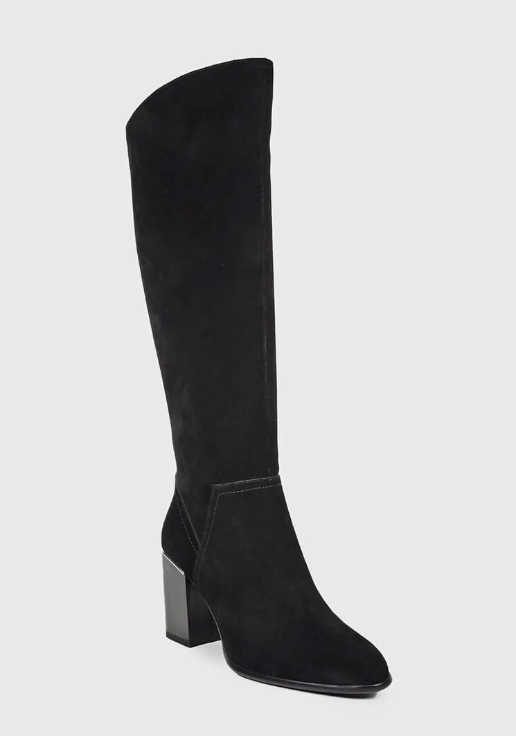 Bota Cuero Lyon Negro