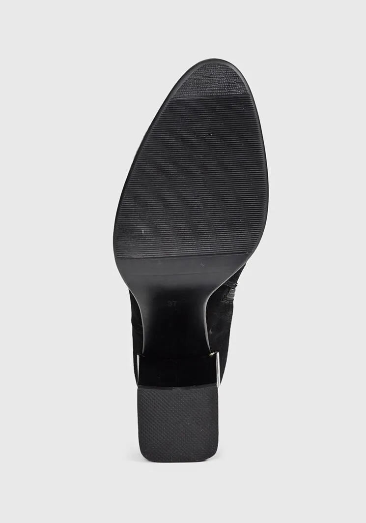 Bota Cuero Lyon Negro