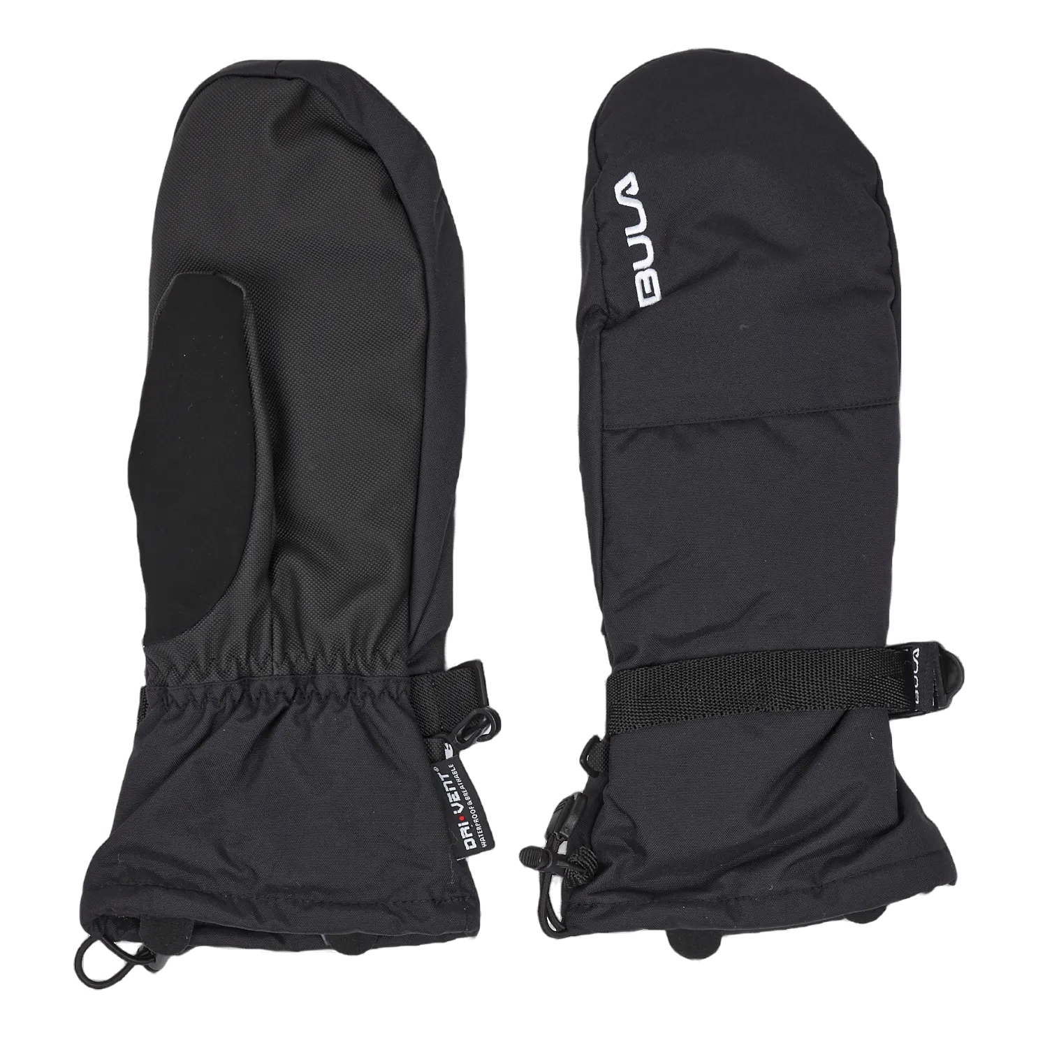 Bula Move Mittens, Web Black