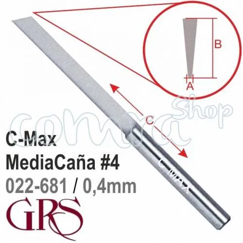 BURIL MEDIA CA&NTILDE;A 0,40MM GRS 022681 N&ORDM;4