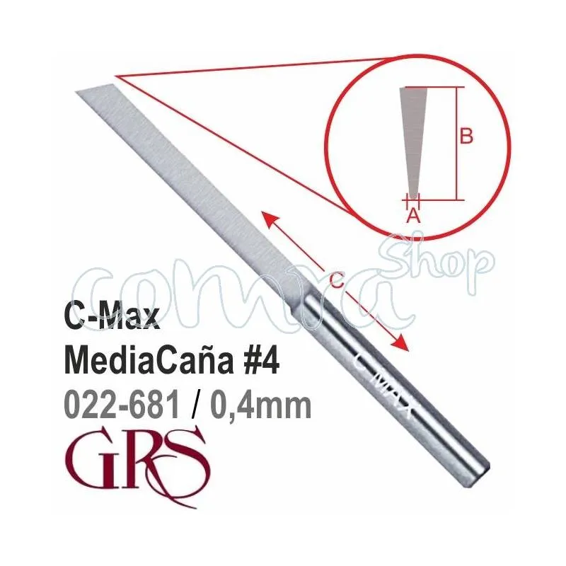 BURIL MEDIA CA&NTILDE;A 0,40MM GRS 022681 N&ORDM;4