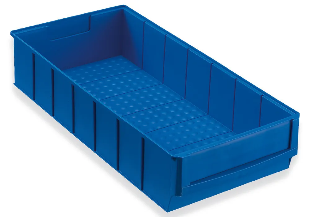 CAJAS DE ESTANTERíA CLASSICLINE A2B, PP, 185 X 300 X 81 MM, AZUL, PACK = 8 UD.