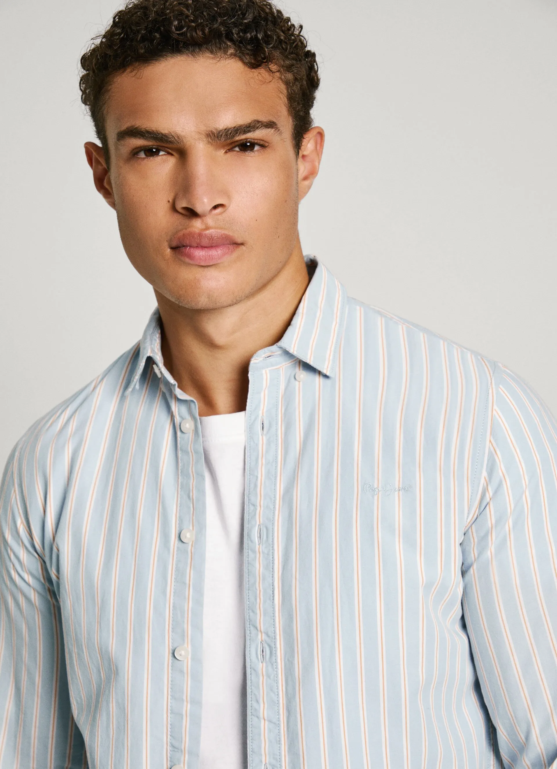 camisa rayas fit slim
