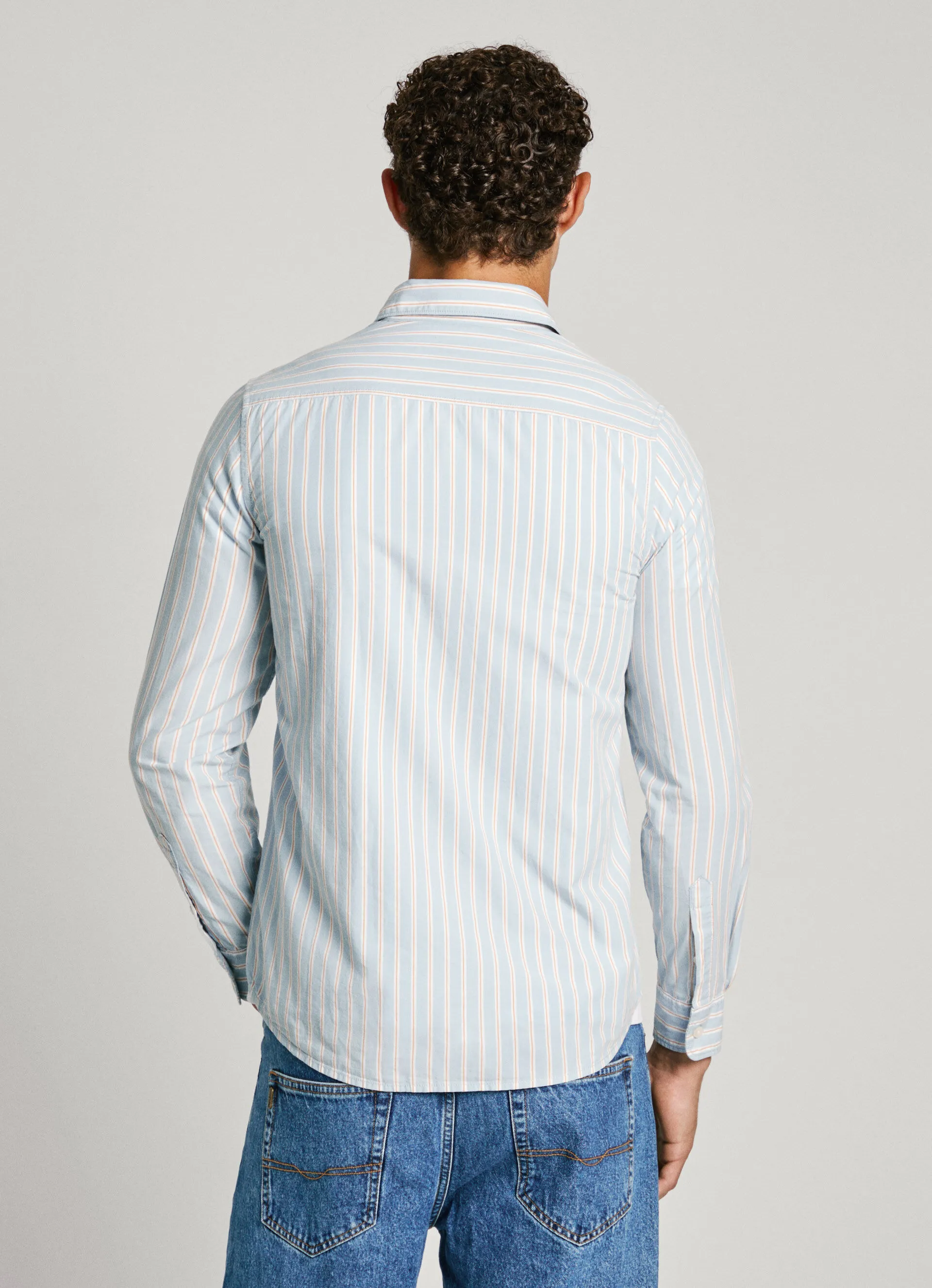 camisa rayas fit slim
