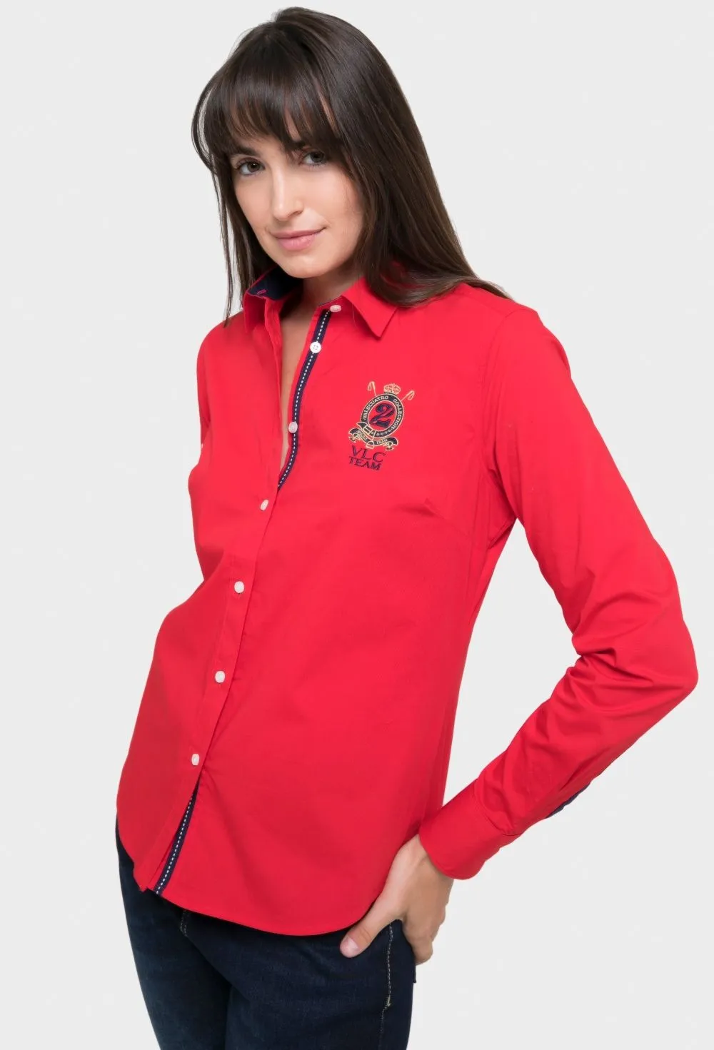 Camisa VLC Team color rojo