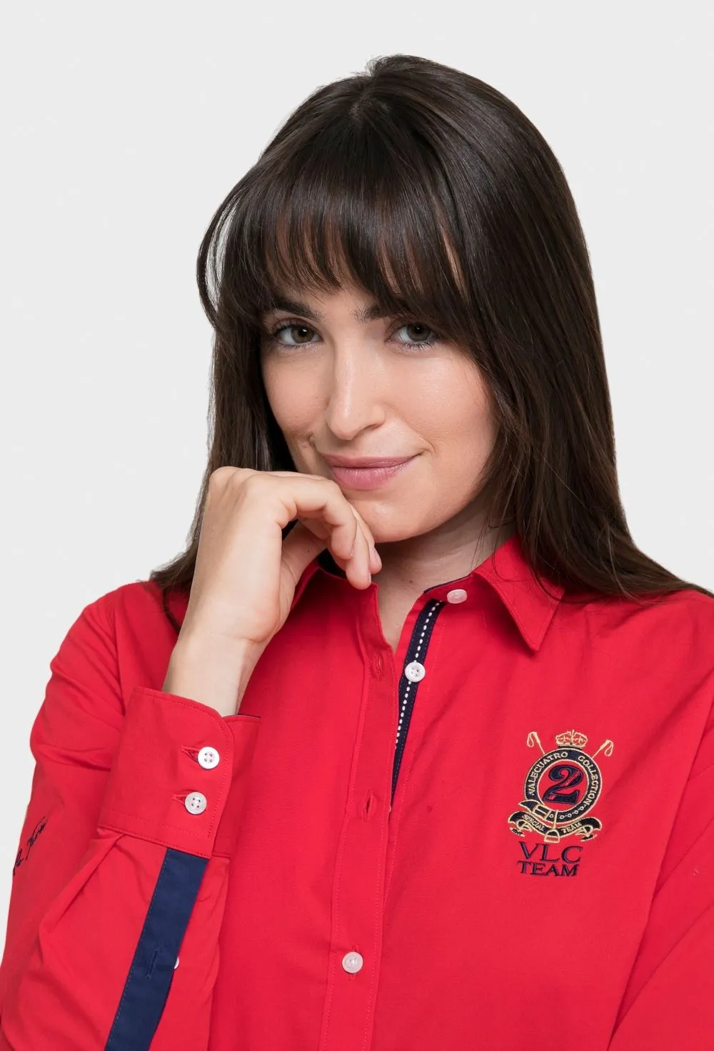 Camisa VLC Team color rojo