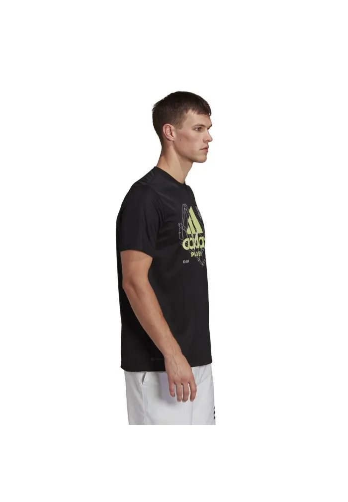 CAMISETA ADIDAS M PAD G COLOR NEGRO