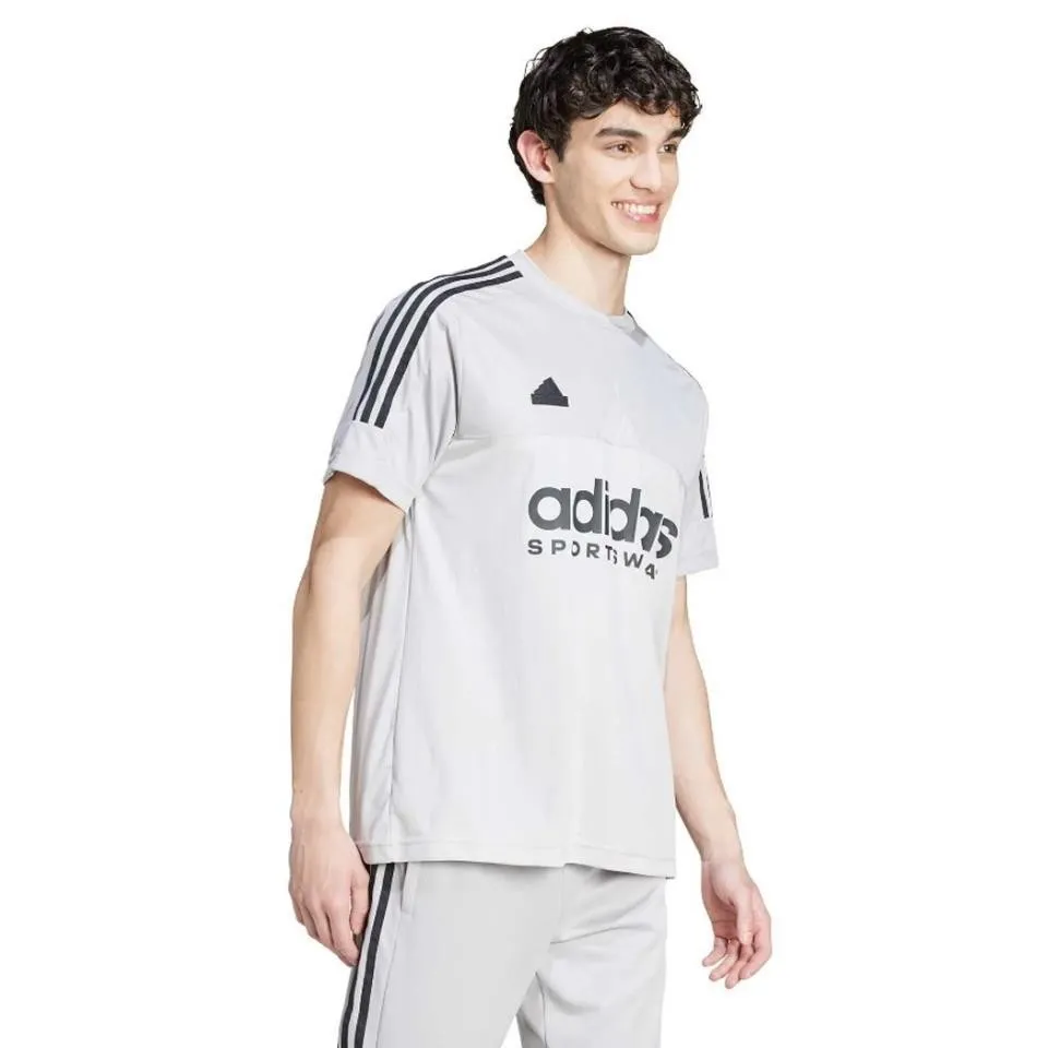 CAMISETA ADIDAS M TIRO Q1 GRIS IW5958