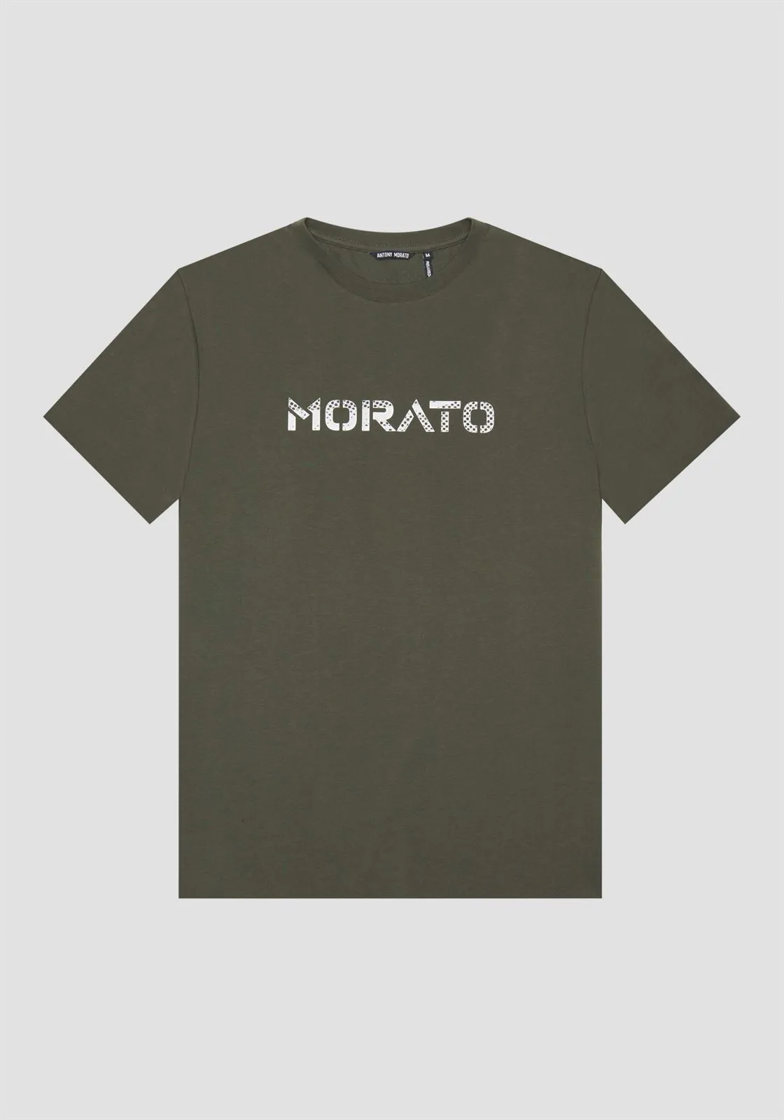CAMISETA ANTONY MORATO MMKS02391FA100239 VERDE MILITAR
