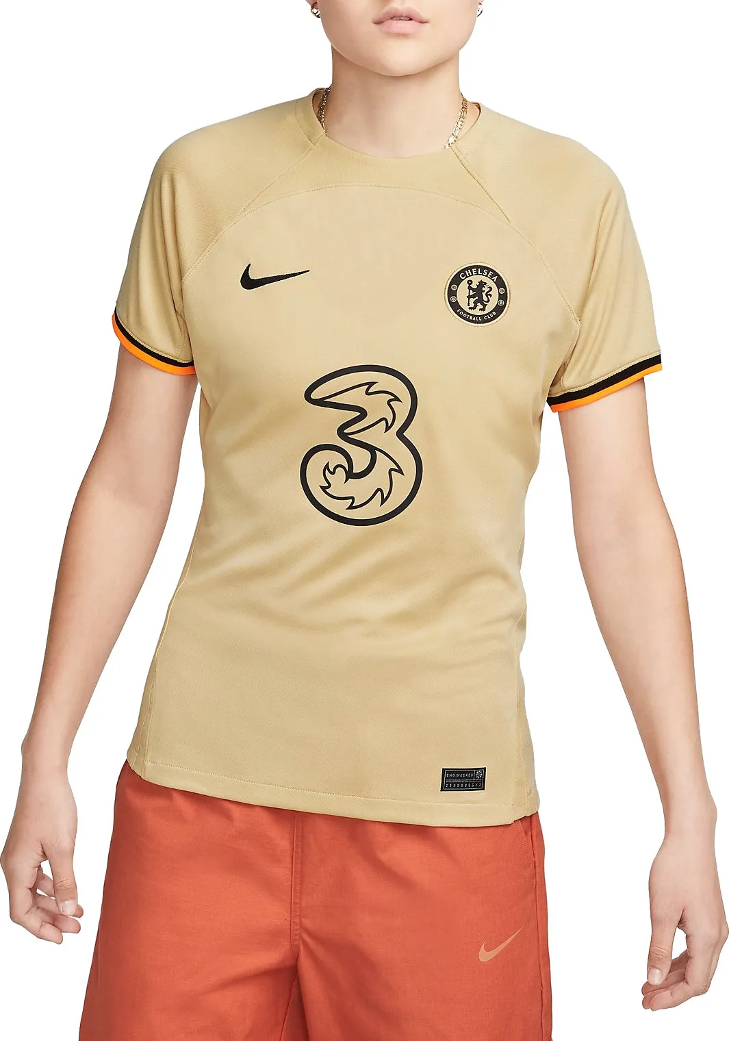 Camiseta de fútbol Nike CFC W NK DF STAD JSY SS 3R 2022/23