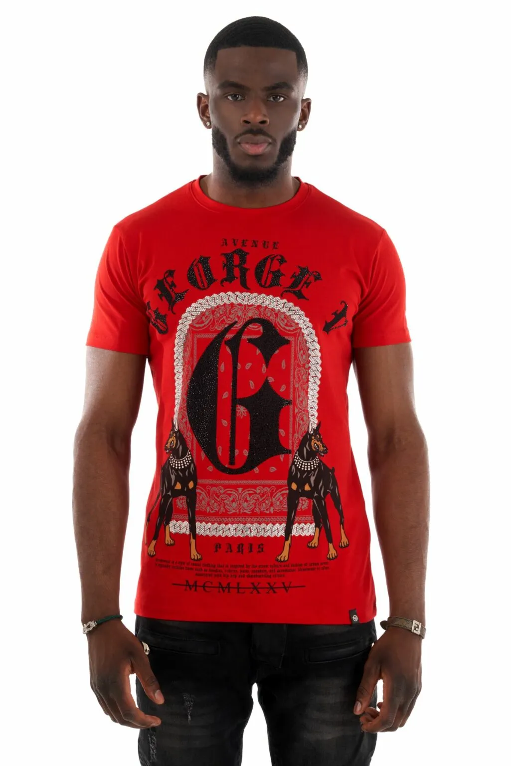 CAMISETA GEORGE V  GV10046 RED