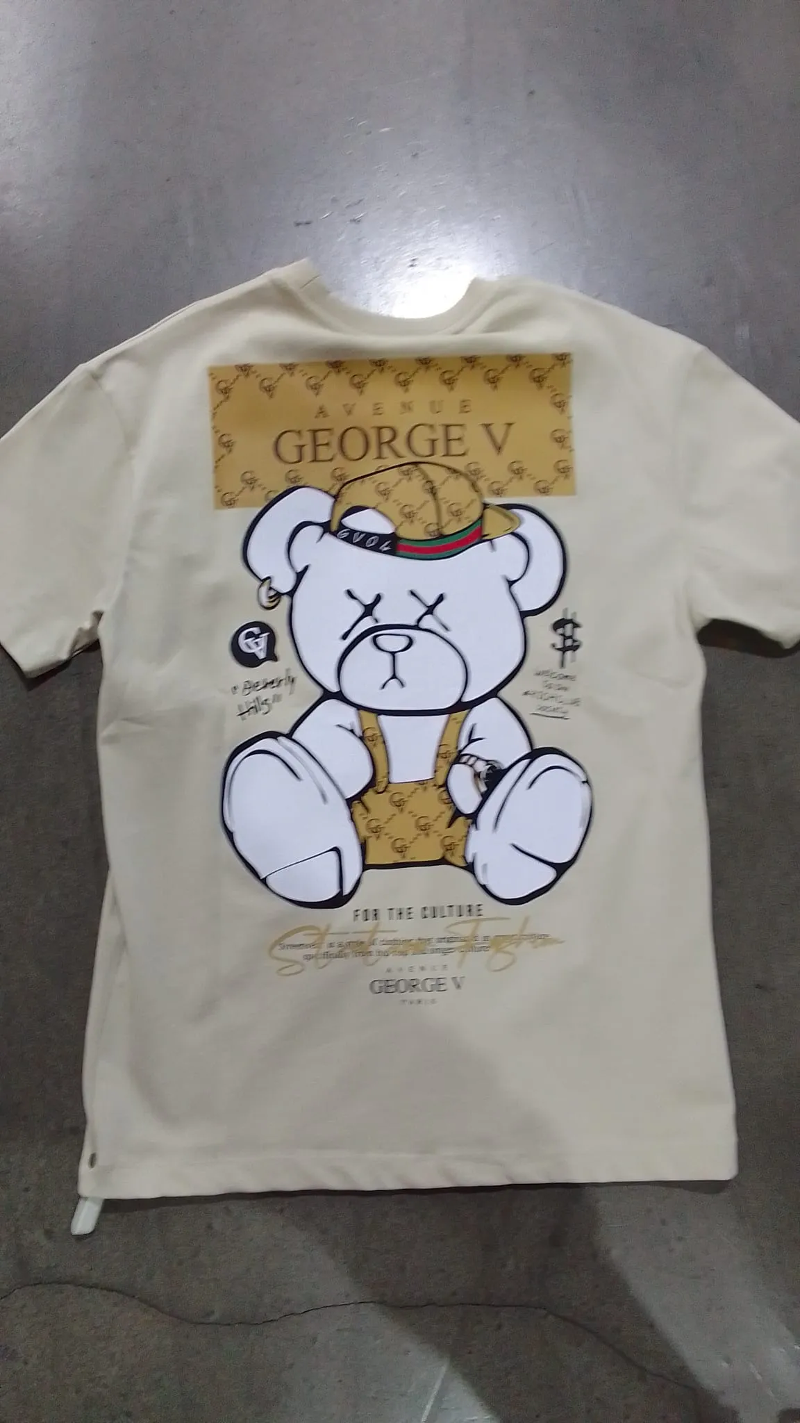 CAMISETA GEORGE V GV10041 BEIGE