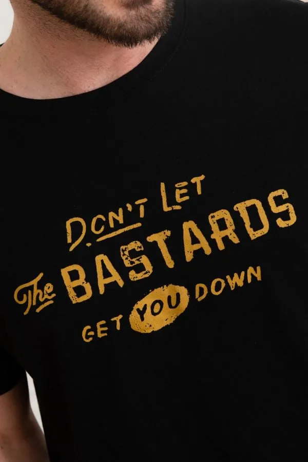 Camiseta Hombre Iron & Resin No Bastards Tee Black