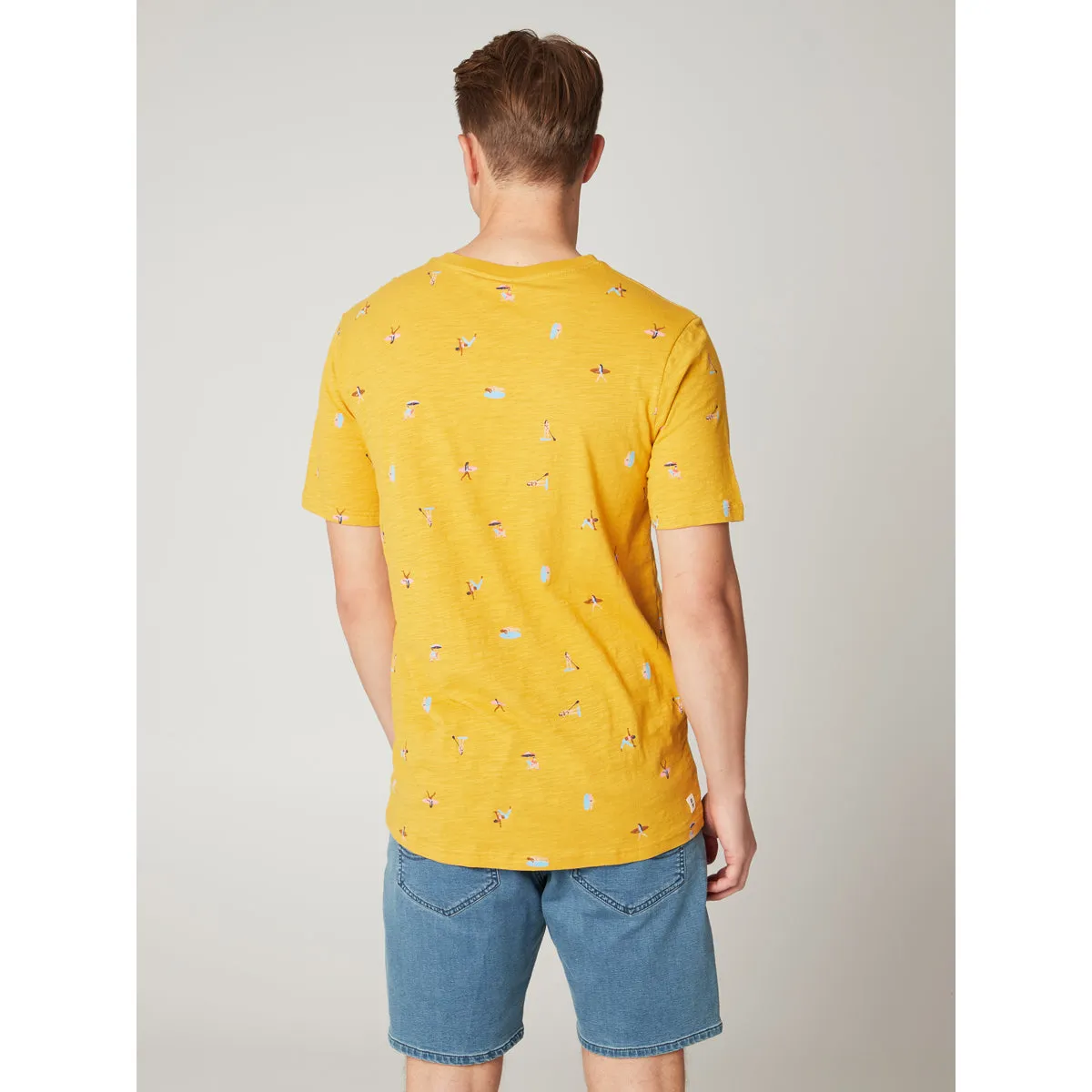 CAMISETA HOMBRE PRTEGONIA TSHIRT PROTEST AMARILLO