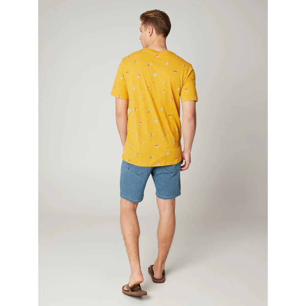 CAMISETA HOMBRE PRTEGONIA TSHIRT PROTEST AMARILLO