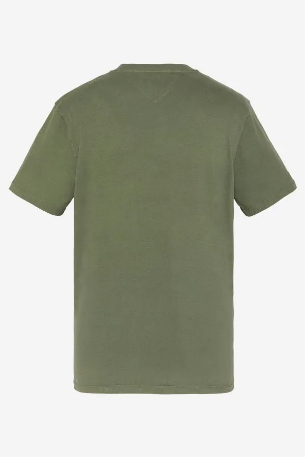 Camiseta Hombre Schott Tsmel Kaki
