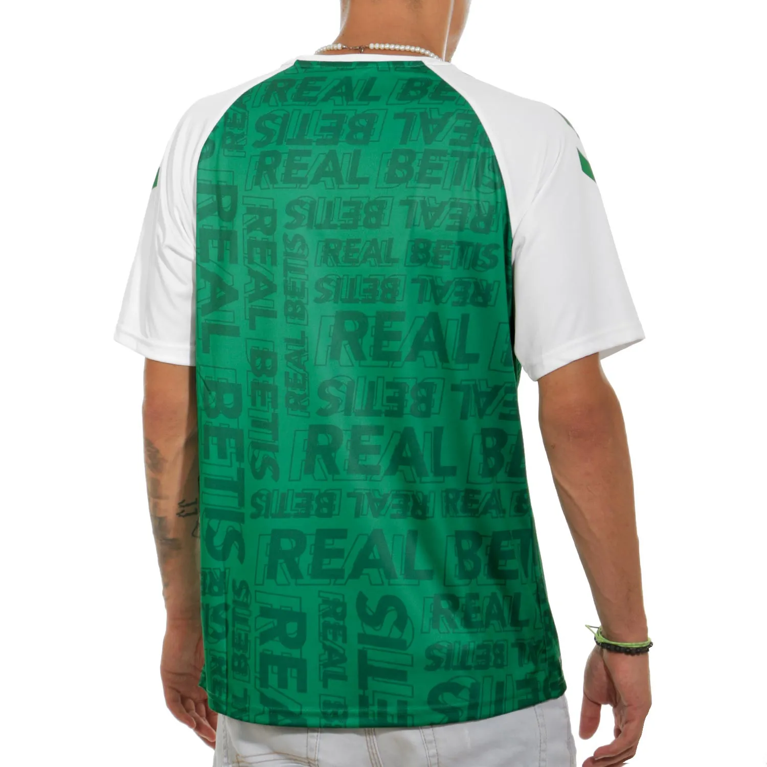 CAMISETA HUMMEL REAL BETIS BALOMPIé PREGAME