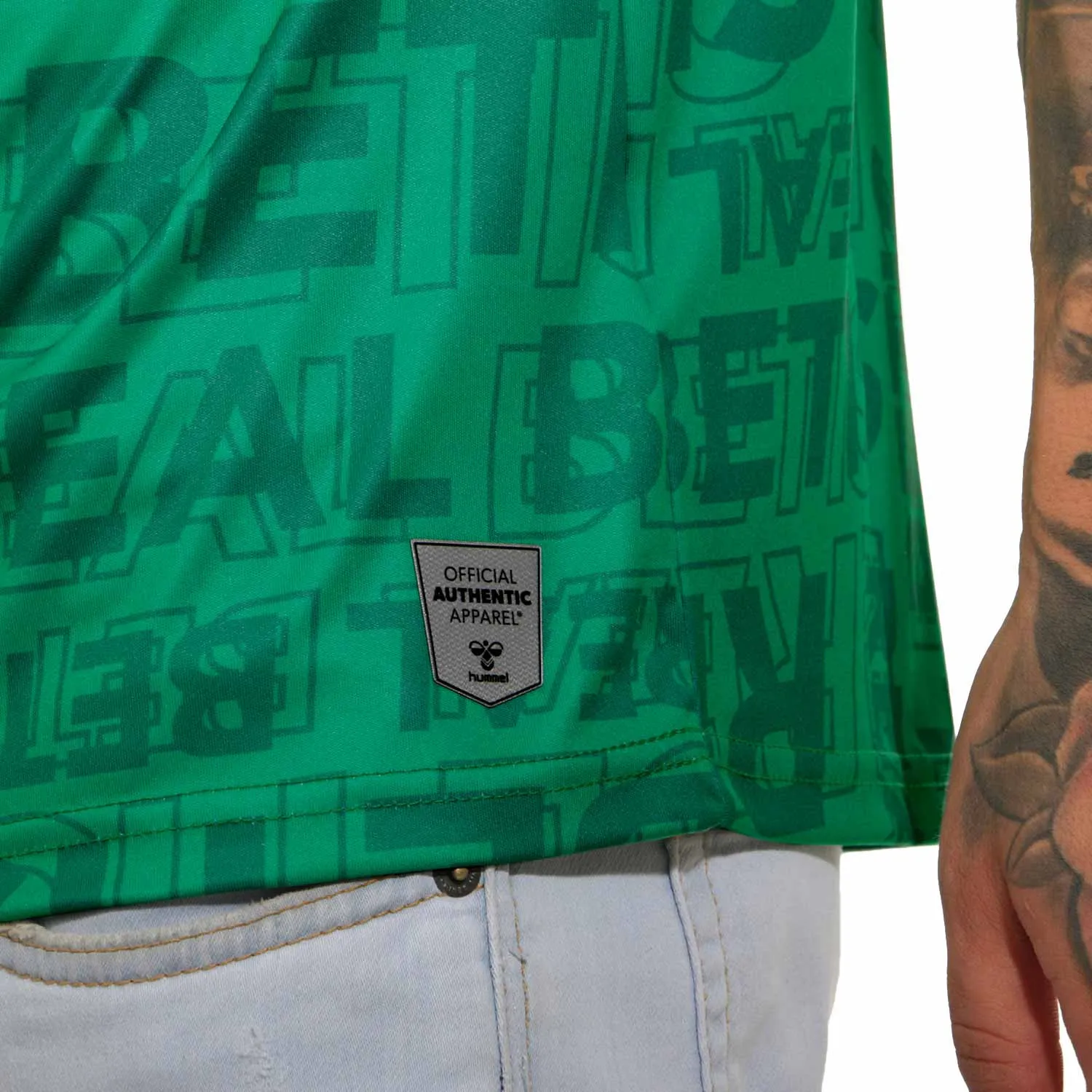CAMISETA HUMMEL REAL BETIS BALOMPIé PREGAME