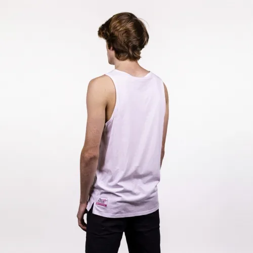CAMISETA HYDROPONIC HOMBRE DIVERTIDA TIRANTES TANK TOP PINK HIDE WHITE REF. 2103402 BLANCA PANTERA ROSA